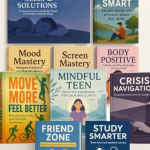 10 Digital Guides to Teen Anxiety & Wellness Solutions and Support